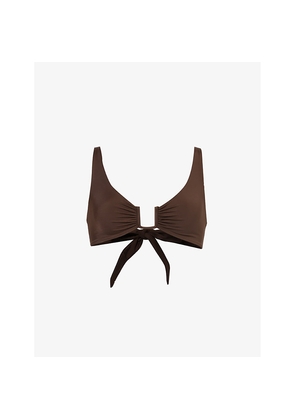 Womens Away That Day Palma Bikini Top