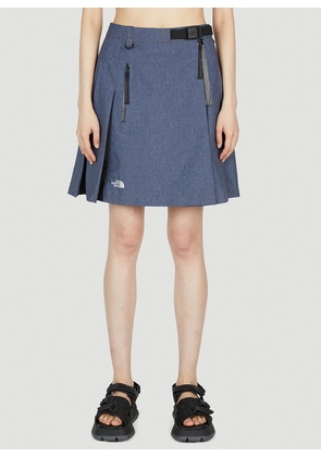 The North Face Black Series Pleated Skirt - Woman Skirts Dark Blue 10