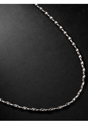 MAOR - Neo Sterling Silver Chain Necklace - Men - Silver