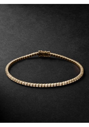 KOLOURS JEWELRY - Spectra 14-Karat Gold Diamond Tennis Bracelet - Men - Gold - 18