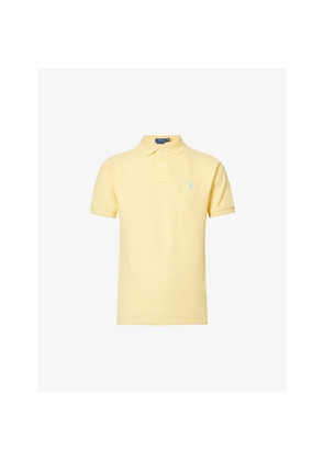Mens Polo Ralph Lauren Logo-Embroidered Cotton-Piqué Polo Shirt
