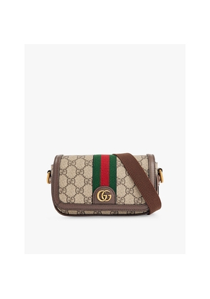 Mens Gucci Kids' Ophidia Mini Canvas Canvas Shoulder Bag