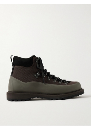 Diemme - Roccia Vet Sport Suede and Rubber-Trimmed Tech-Shell Hiking Boots - Men - Brown - EU 40