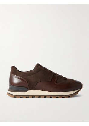 Mr P. - Carlos Suede and Leather Sneakers - Men - Brown - UK 7