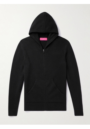 The Elder Statesman - Cashmere Zip-Up Hoodie - Men - Black - S