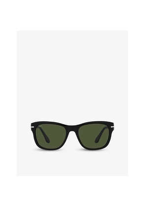 Mens Persol Po3313S Square-Frame Acetate Sunglasses