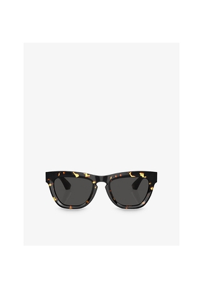 Womens Burberry Be4415U Square-Frame Acetate Sunglasses