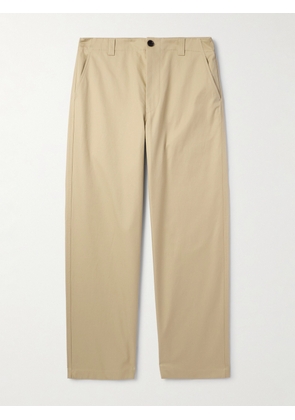 Gucci - Straight-Leg Cotton-Twill Trousers - Men - Neutrals - IT 46
