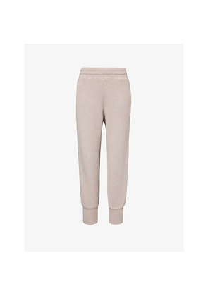 Womens Varley The Slim Cuff 25' Relaxed-Fit Mid-Rise Stretch-Woven Jogging Bottoms