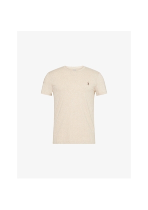 Mens Polo Ralph Lauren Logo-Embroidered Regular-Fit Cotton-Jersey T-Shirt