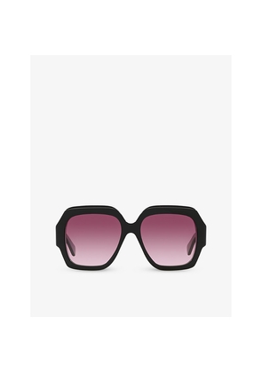 Womens Chloe Ch0154S Square-Frame Acetate Sunglasses