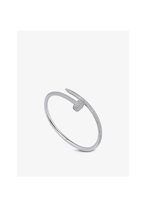 Cartier Juste Un Clou 18ct White-Gold and Diamond Bracelet