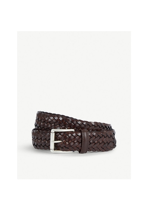Mens Andersons Woven Leather Belt