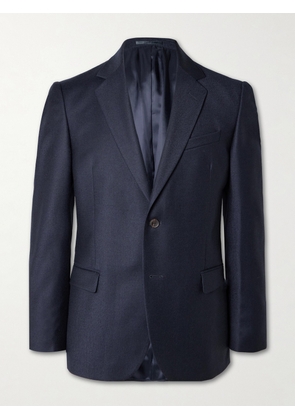 Mr P. - Regular-Fit Wool-Flannel Suit Jacket - Men - Blue - 36