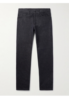 Moncler - Straight-Leg Logo-Appliquéd Jeans - Men - Blue - IT 46