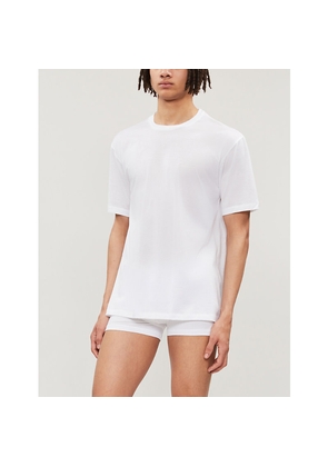 Mens Hanro Cotton Sporty Cotton-Jersey T-Shirt