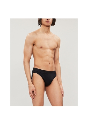 Mens Zimmerli Slim-Fit Stretch-Cotton Briefs