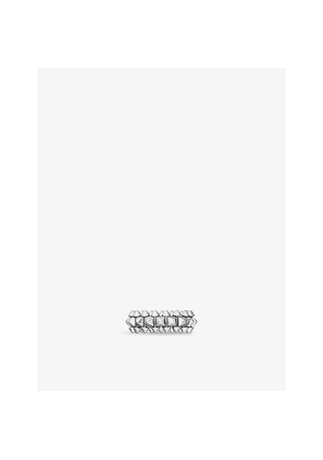 Clash De Cartier Medium 18ct White-Gold Rhodium Ring