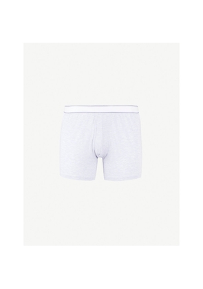 Mens Derek Rose Ethan Regular-Fit Stretch-Cotton Trunks