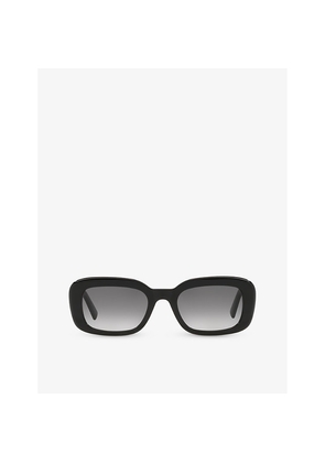 Saint Laurent Slm130 Square-Frame Acetate Sunglasses