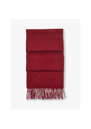 Womens Aspinal Of London Tasseled-Edge Cashmere Scarf