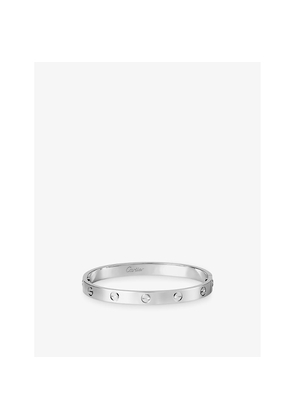 Cartier Love Classic 18ct White-Gold Bracelet
