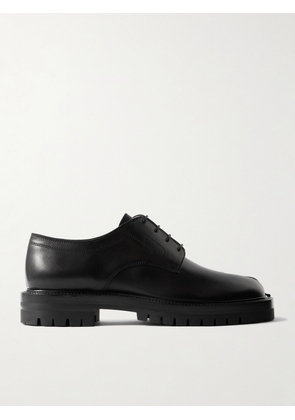 Maison Margiela - Tabi Split-Toe Leather Derby Shoes - Men - Black - EU 40