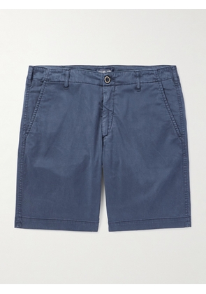 Vilebrequin - Ponche Straight-Leg Lyocell and Cotton-Blend Bermuda Shorts - Men - Blue - UK/US 30