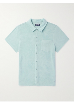 Vilebrequin - Charli Organic Cotton-Blend Terry Shirt - Men - Blue - S