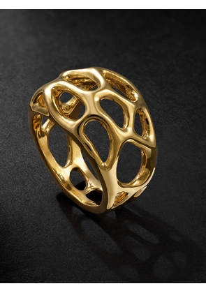 Alex Moss New York - Symbiote 14-Karat Gold Ring - Men - Gold - 9