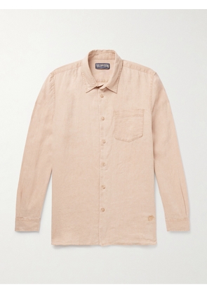 Vilebrequin - Caroubis Linen Shirt - Men - Brown - S