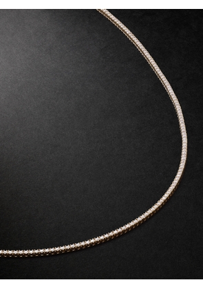 Sydney Evan - 14-Karat Gold Diamond Tennis Necklace - Men - Gold