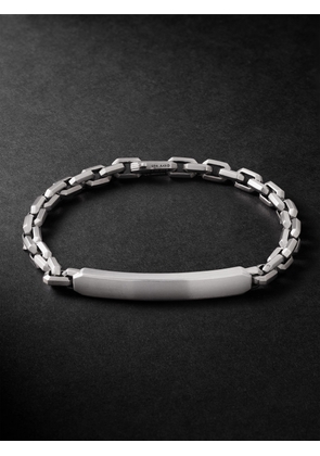 David Yurman - Streamline® Brushed Sterling Silver ID Bracelet - Men - Silver - M