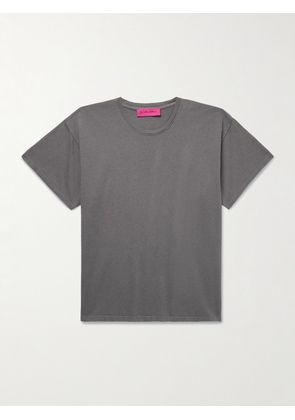 The Elder Statesman - Cotton and Cashmere-Blend Jersey T-Shirt - Men - Gray - XS