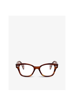 Mens Ray-Ban Rx0880 Square Acetate Glasses