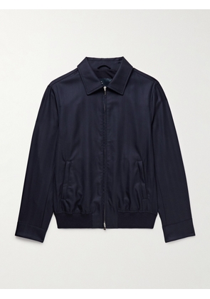 Thom Sweeney - Wool Bomber Jacket - Men - Blue - S