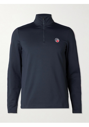 Fusalp - Mario III Logo-Appliquéd Stretch-Jersey Base Layer - Men - Blue - XS