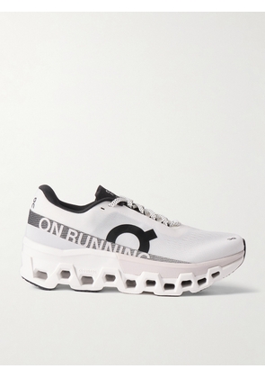 ON - Cloudmonster 2 Rubber-Trimmed Mesh Running Sneakers - Men - White - US 7