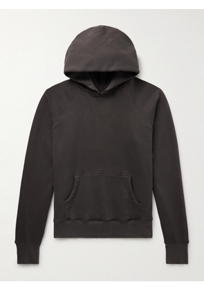 Les Tien - Cotton-Jersey Hoodie - Men - Gray - XS