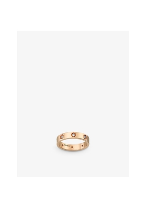 Cartier Love 18ct Rose-Gold and 8 Diamonds Wedding Band