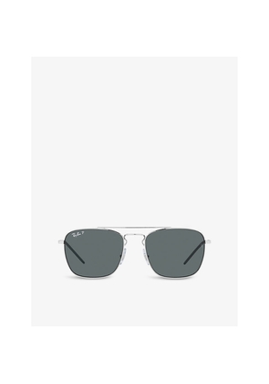 Womens Ray-Ban Rb3588 Square-Frame Acetate Sunglasses