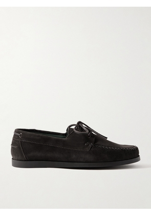 VINNY's - Suede Boat Shoes - Men - Brown - EU 40