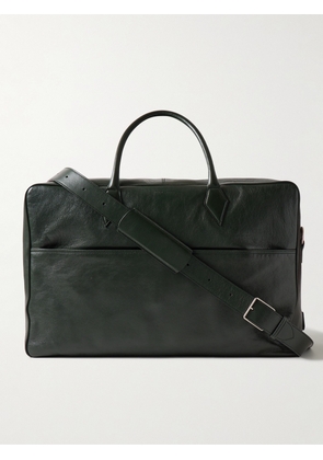 Métier - Closer Full-Grain Leather Weekend Bag - Men - Green