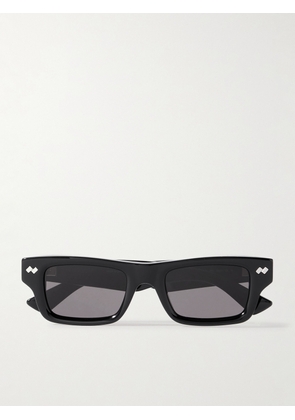 Bottega Veneta - Ribbon Stud Square-Frame Recycled-Acetate Sunglasses - Men - Gray