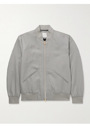 Paul Smith - Linen, Cotton and Lyocell-Blend Bomber Jacket - Men - Green - S