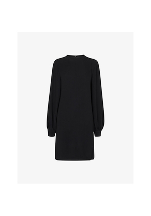 Womens Whistles Cleo Balloon-Sleeve Knitted Shift Dress