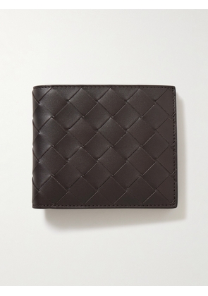 Bottega Veneta - Intrecciato Leather Billfold Wallet - Men - Brown