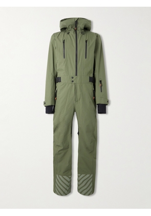 Loro Piana - Cotton-Blend Ripstop Ski Jumpsuit - Men - Green - S