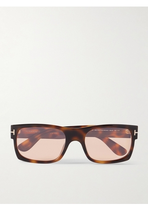 TOM FORD - Juan Square-Frame Tortoiseshell Acetate Sunglasses - Men - Tortoiseshell