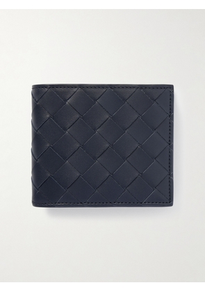 Bottega Veneta - Intrecciato Leather Billfold Wallet - Men - Blue